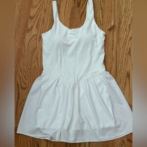 Aerie White Sleeveless Dress
